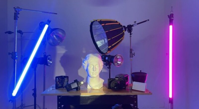 Ánh Sáng Nâng Cao Nhiếp Ảnh Studio